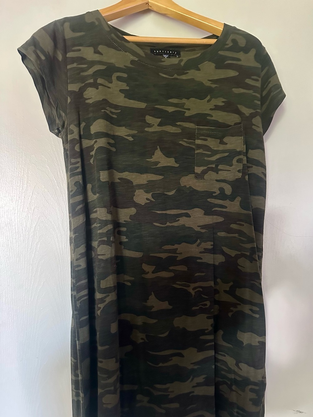 Sanctuary Camo T-Shirt Dress
